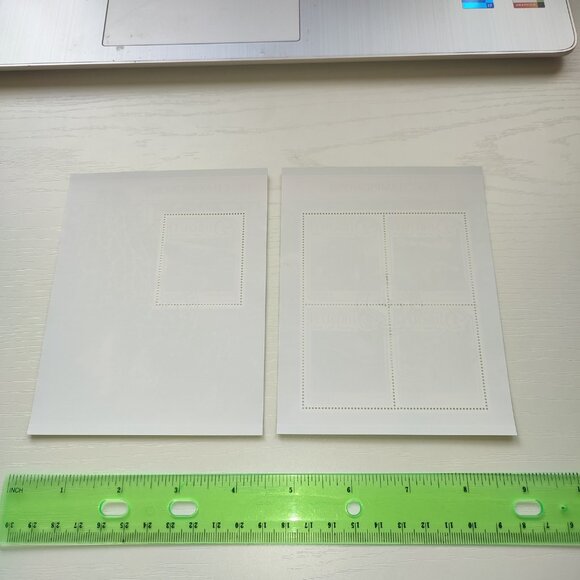 Academia Set 2 Stamp Souvenir Sheets Mushrooms Nature Collectible Djibouti 2017 - Picture 5 of 5